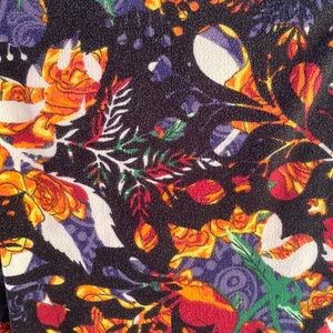 Women’s LuLaRoe floral print leggings